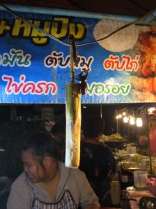 Rhinoceros Beetle at Chiang Mai's Saturday Walking Street