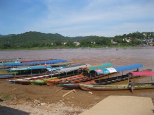 Crossing to Laos