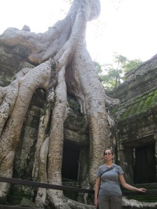 Me at Ta Prohm temple